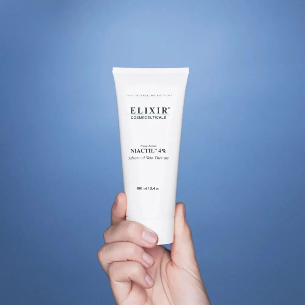 Face Formula Ansiktskrem|Serum Og Ampuller|2 for 1 Elixir Niactil 4% 100 ml - Kjøp én, få én ekstra i gave.