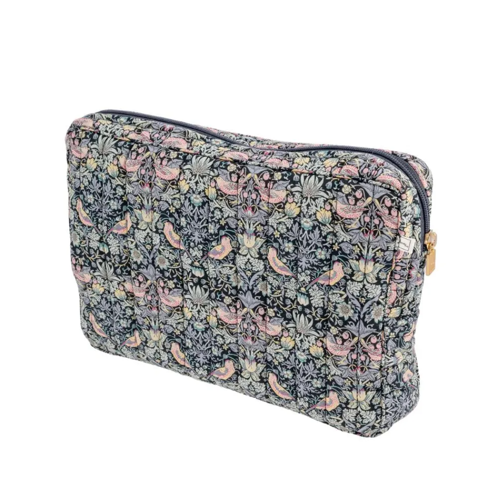 Bon Dep Oppbevaring|Pouch Big Liberty Strawberry Thief Black