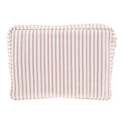 Bon Dep Oppbevaring|Pouch Big Ticking Stripe Dusty Pink