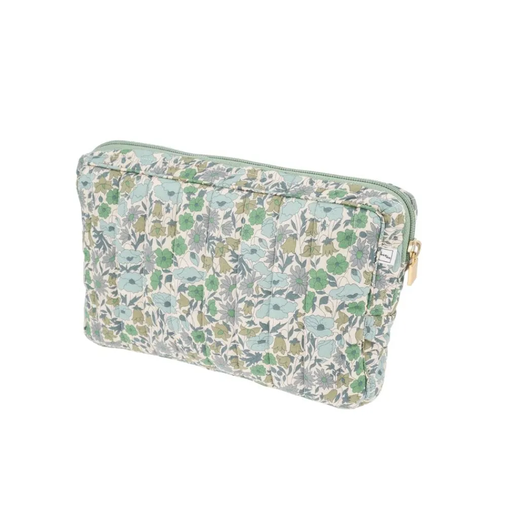 Bon Dep Oppbevaring|Pouch Small Liberty Poppy & Daisy Teal
