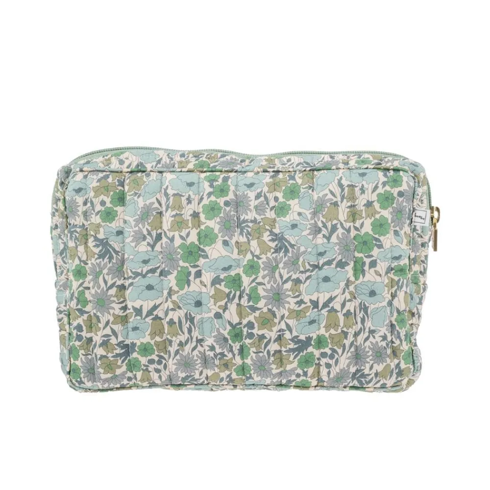 Bon Dep Oppbevaring|Pouch Small Liberty Poppy & Daisy Teal