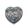 Bon Dep Oppbevaring|Smykkeskrin|Smykkeskrin Heart Liberty Strawberry Thief Black