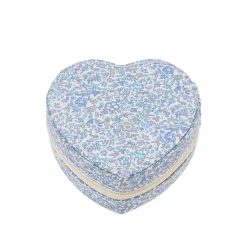 Bon Dep Oppbevaring|Smykkeskrin|Smykkeskrin Heart Liberty Katie & Millie Light blue