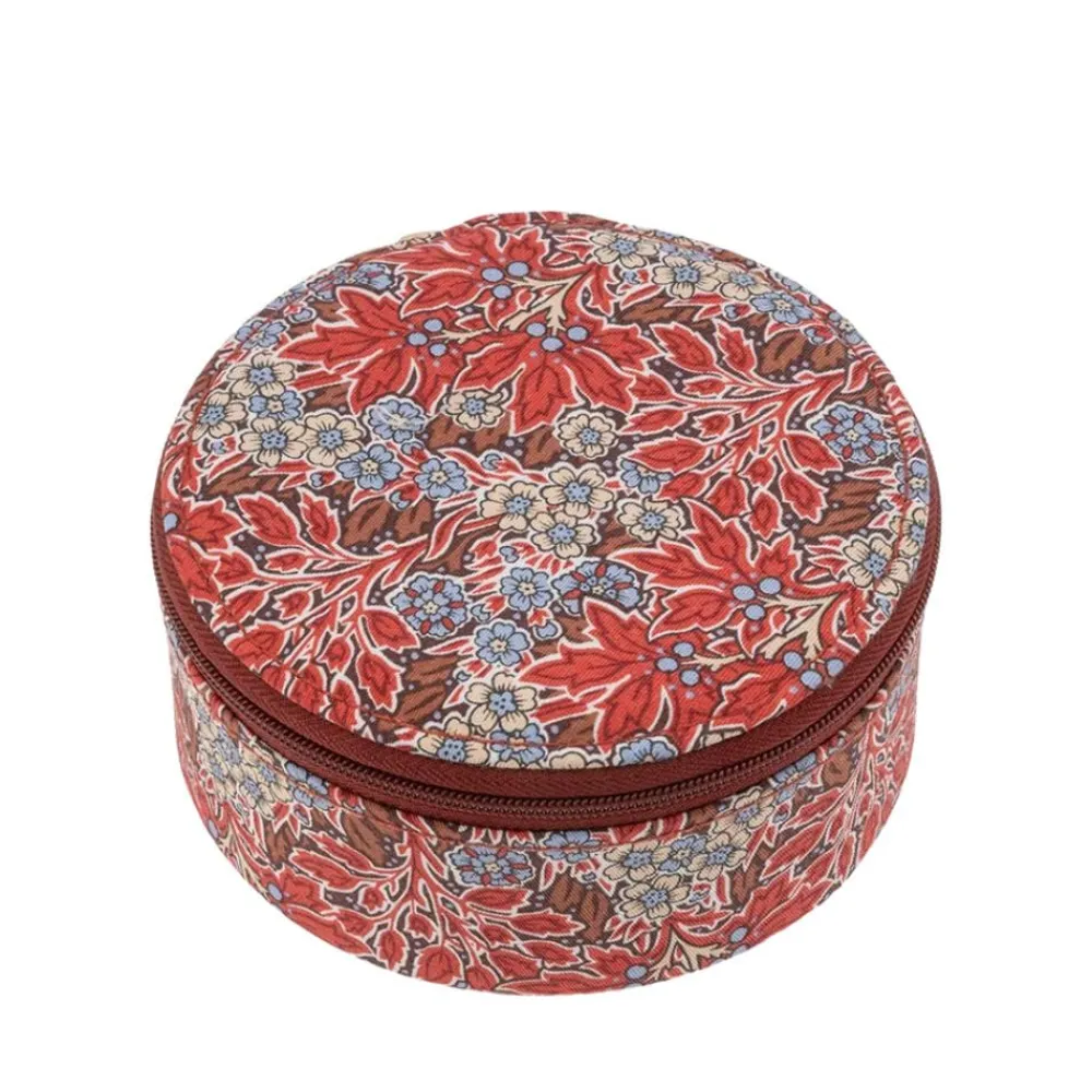 Bon Dep Oppbevaring|Smykkeskrin|Smykkeskrin Round Liberty Aubrey Forest Rust