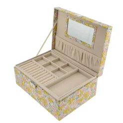Bon Dep Oppbevaring|Smykkeskrin|Smykkeskrin Square Liberty Swirling Petals