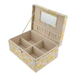 Bon Dep Oppbevaring|Smykkeskrin|Smykkeskrin Square Liberty Swirling Petals