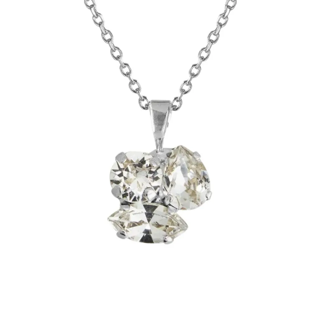 Caroline Svedbom Kjeder|Ana Necklace | Crystal Rhodium