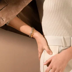 Caroline Svedbom Armbånd|Betty Chain Bracelet Rhodium