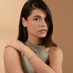 Caroline Svedbom Armbånd|Evelyne Bracelet Gold Crystal