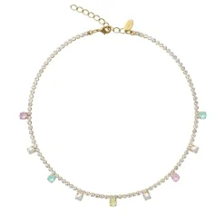 Caroline Svedbom Kjeder|Millie Necklace | Soft Pastel Combo