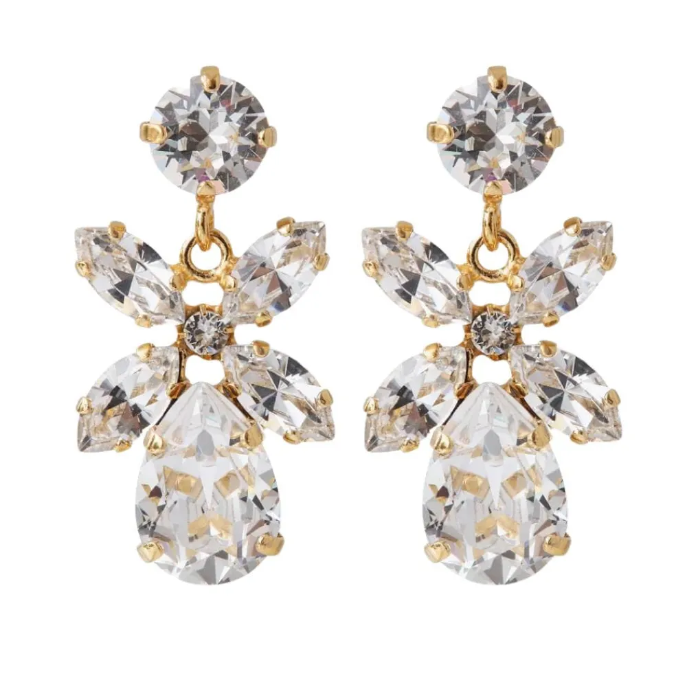 Caroline Svedbom Øredobber|Mini Dione Earrings | Crystal