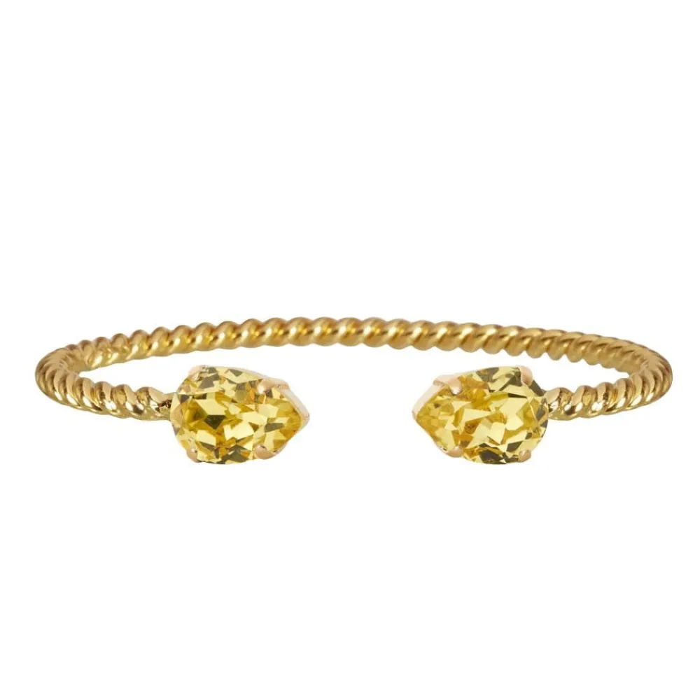 Caroline Svedbom Armbånd|Mini Drop Bracelet Gold Dark Jonquil