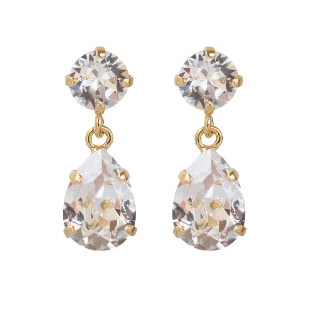 Caroline Svedbom Øredobber|Mini Drop Earrings | Crystal