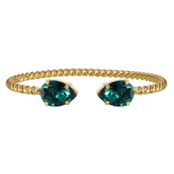 Caroline Svedbom Armbånd|Mini Drop Bracelet | Emerald