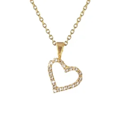 Caroline Svedbom Kjeder|Mini Sweetheart Necklace | Crystal
