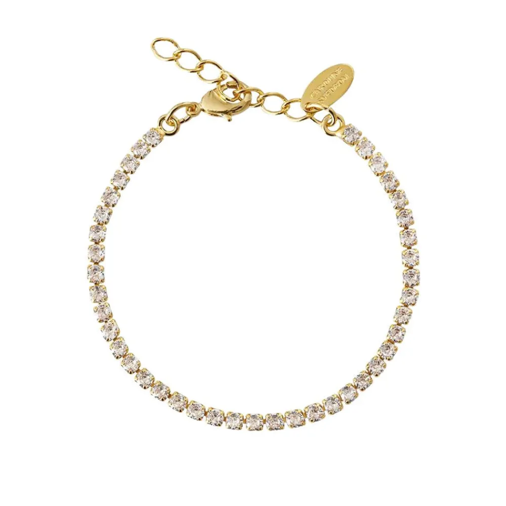 Caroline Svedbom Armbånd|Mini Zara Bracelet | Crystal Gold