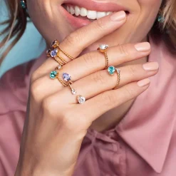 Caroline Svedbom Ringer|Niki Ring | Light Turquoise