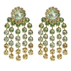 Caroline Svedbom Øredobber|Rafaela Earrings | Lime Combo