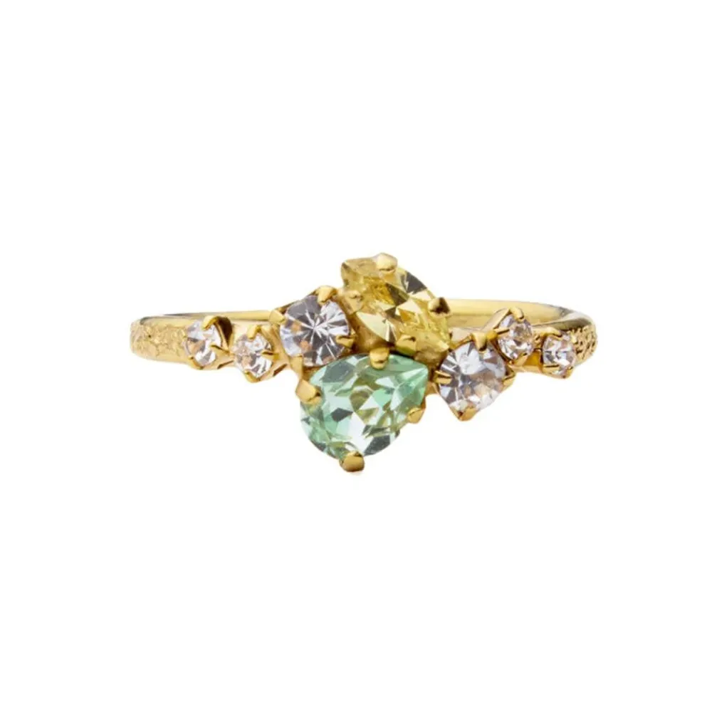 Caroline Svedbom Ringer|Sandra Ring | Chrysolite Jonquil Combo