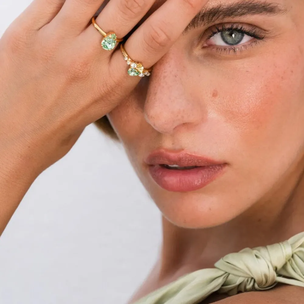 Caroline Svedbom Ringer|Sandra Ring | Chrysolite Jonquil Combo
