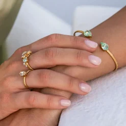 Caroline Svedbom Ringer|Sandra Ring | Chrysolite Jonquil Combo