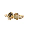 Caroline Svedbom Ringer|Stardust Ring Gold Black Golden Combo