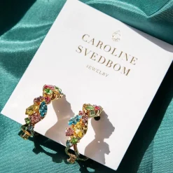 Caroline Svedbom Øredobber|Stella Earrings | Rainbow Combo