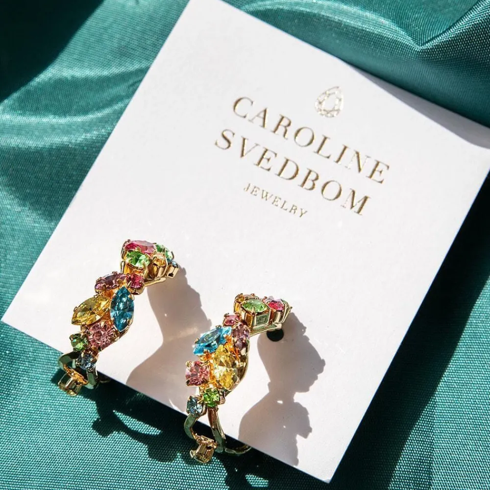 Caroline Svedbom Øredobber|Stella Earrings | Rainbow Combo