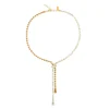 Caroline Svedbom Kjeder|Yvette Necklace Gold Topaz Combo