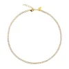 Caroline Svedbom Kjeder|Zara Necklace | Crystal Gold