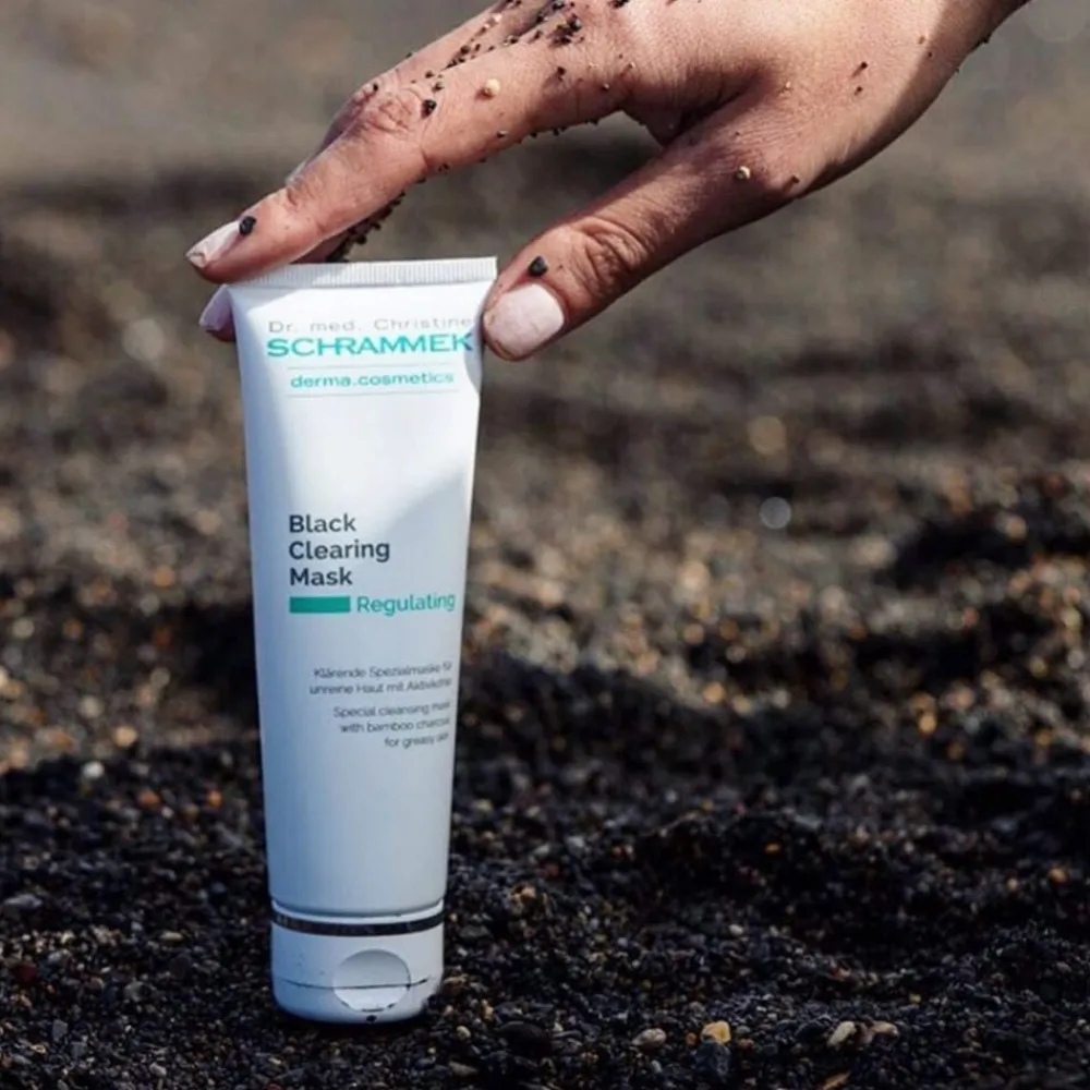 Dr. Schrammek Ansiktsmaske Og Kur|Regulating Black Clearing Mask