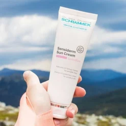 Dr. Schrammek Sol Og Selvbruning|Ansiktskrem|Sensitive Sensiderm Sun Cream SPF 50