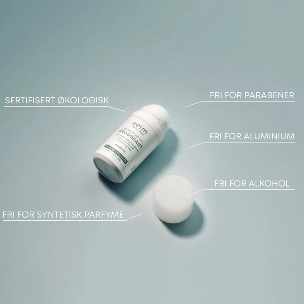 Elm Organics Gravid Og Ammende|Deodorant|elm. Deodorant Breathé