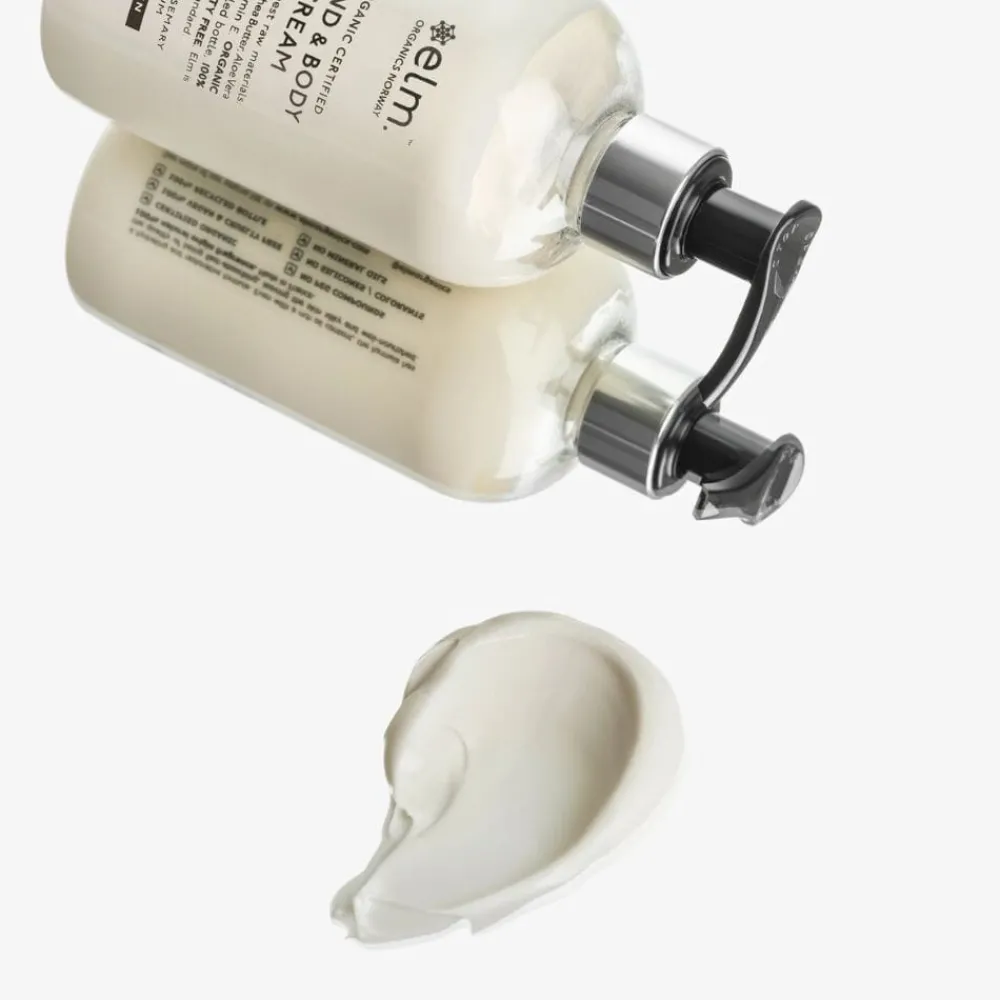 Elm Organics Bodylotion|elm. Hand & Body Cream Herbal Rain 290ml