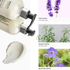 Elm Organics Bodylotion|elm. Hand & Body Cream Herbal Rain 290ml