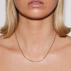 Emilia by Bon Dep Kjeder|Emilia - Gold Necklace 45 cm