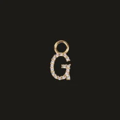 Emilia by Bon Dep Charms|Emilia - Letter Charm G