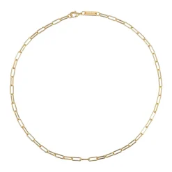 Emilia by Bon Dep Kjeder|Emilia - Thick Chain Necklace 45 cm