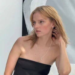 Emilia by Bon Dep Øredobber|Emilia Mixed Medium Hoops Silver