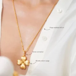 Emilia by Bon Dep Connector|Emilia Stone Connector