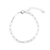 Emilia by Bon Dep Armbånd|Emilia Thick Chain Bracelet 16-20 cm Silver