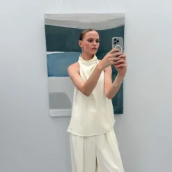 Emilia by Bon Dep Armbånd|Emilia Thick Chain Bracelet 16-20 cm Silver