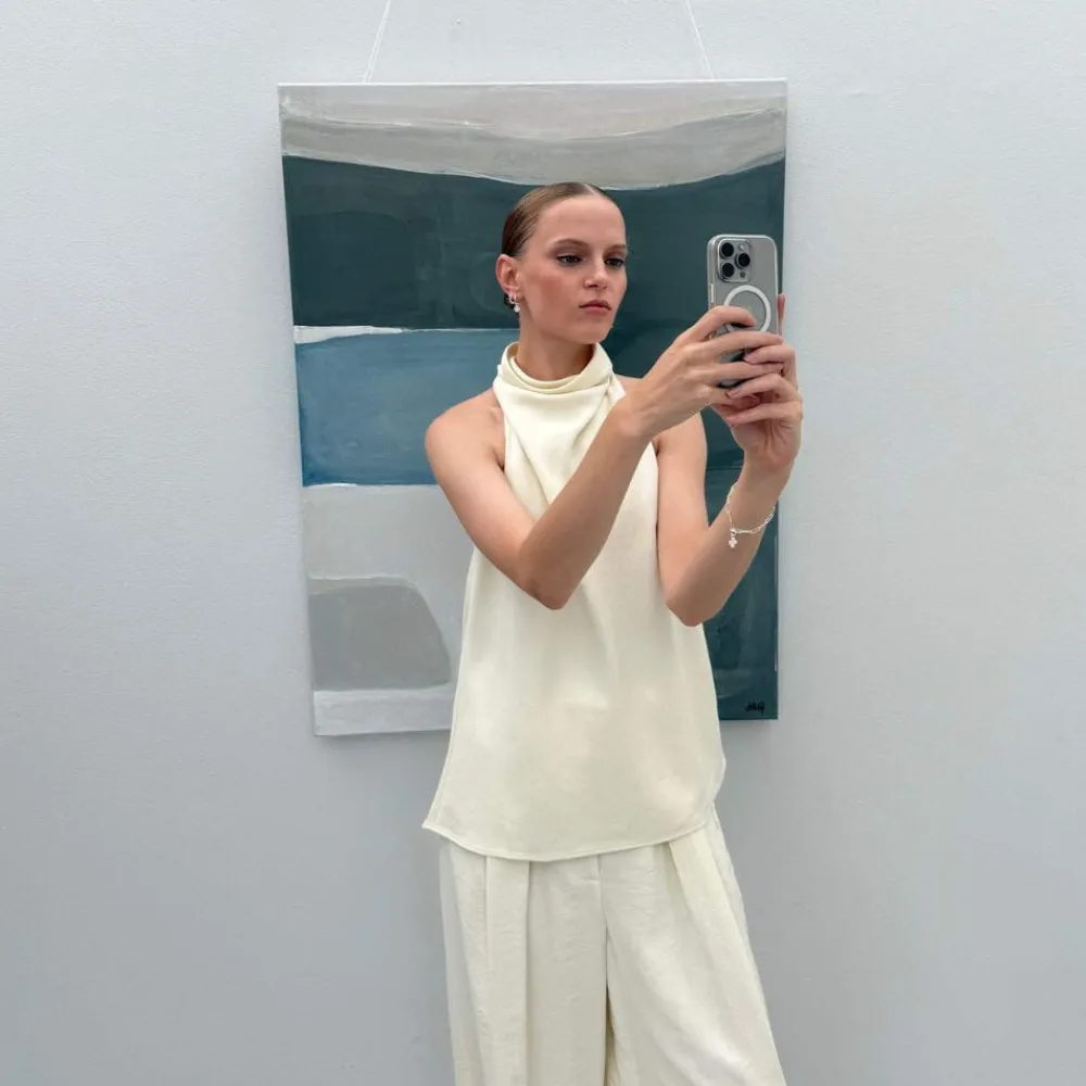 Emilia by Bon Dep Armbånd|Emilia Thick Chain Bracelet 16-20 cm Silver