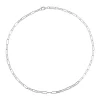 Emilia by Bon Dep Kjeder|Emilia Thick Chain Necklace 45 cm Silver