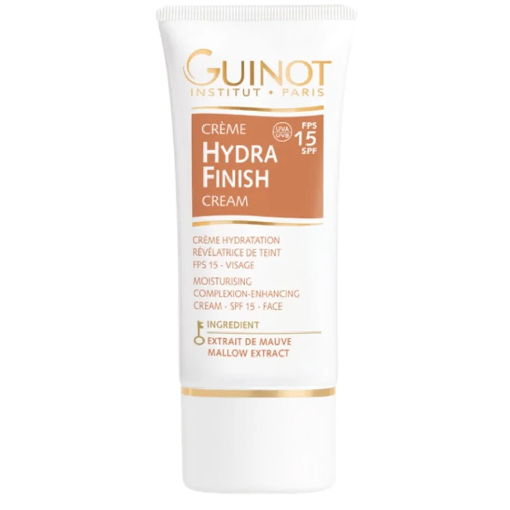 Guinot Sol Og Selvbruning|Ansiktskrem|Hydra Finish Cream SPF15