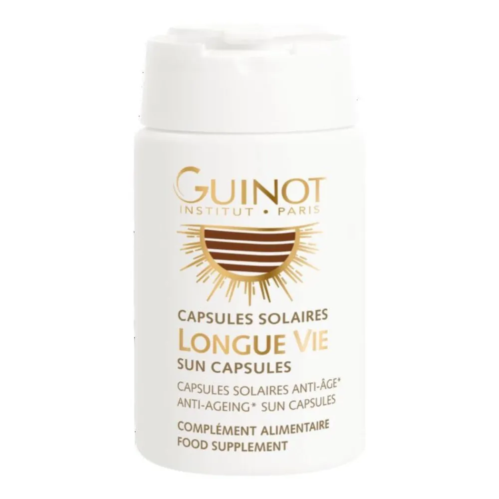 Guinot Kosttilskudd|Sol Og Selvbruning|Longue Vie Sun Capsules 30 Stk