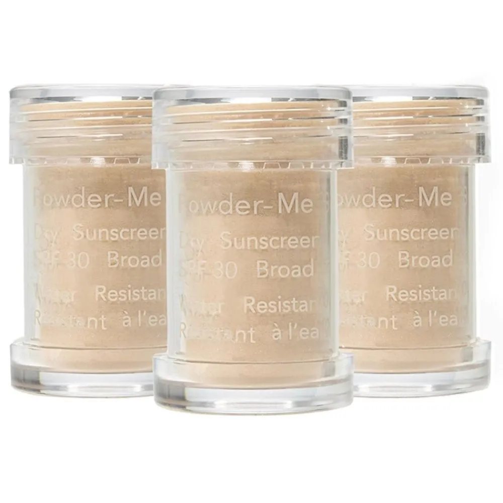 Jane Iredale Med Solfaktor|Ansikt|Powder Me Spf 30 Dry Sunscreen - Refill 3pk