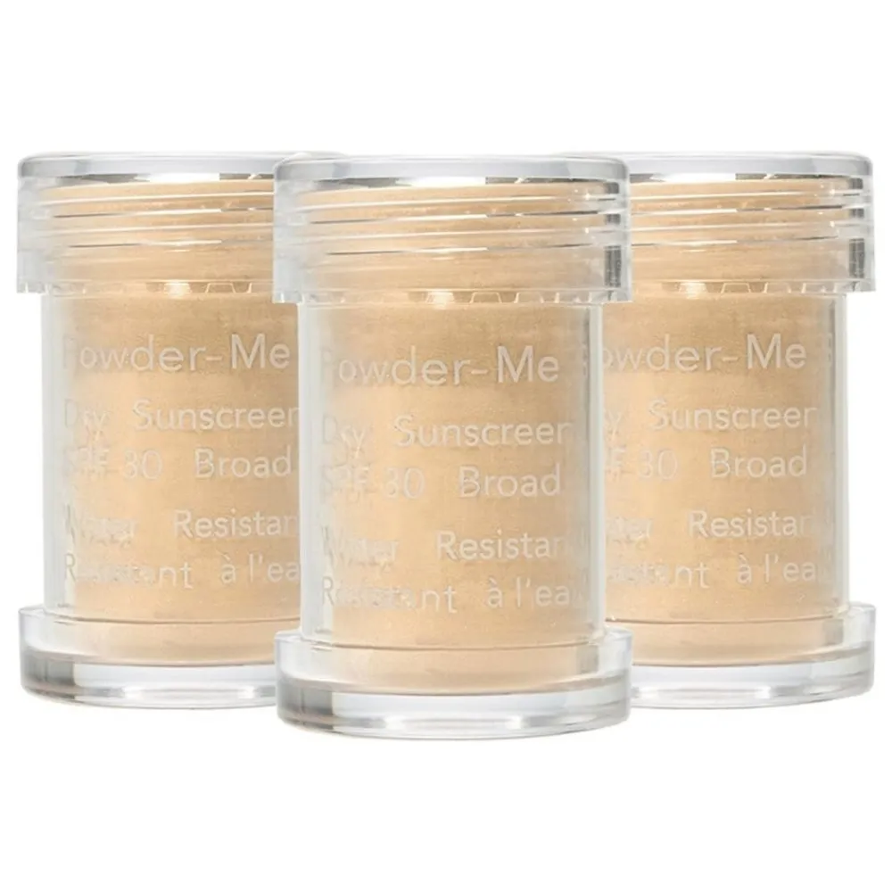 Jane Iredale Med Solfaktor|Ansikt|Powder Me Spf 30 Dry Sunscreen - Refill 3pk