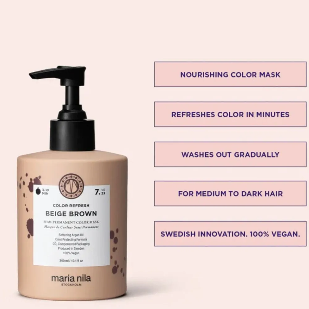 Maria Nila Hårpleie|Color Refresh Beige Brown