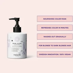 Maria Nila Hårpleie|Color Refresh Pearl Silver 0.20 300 ml